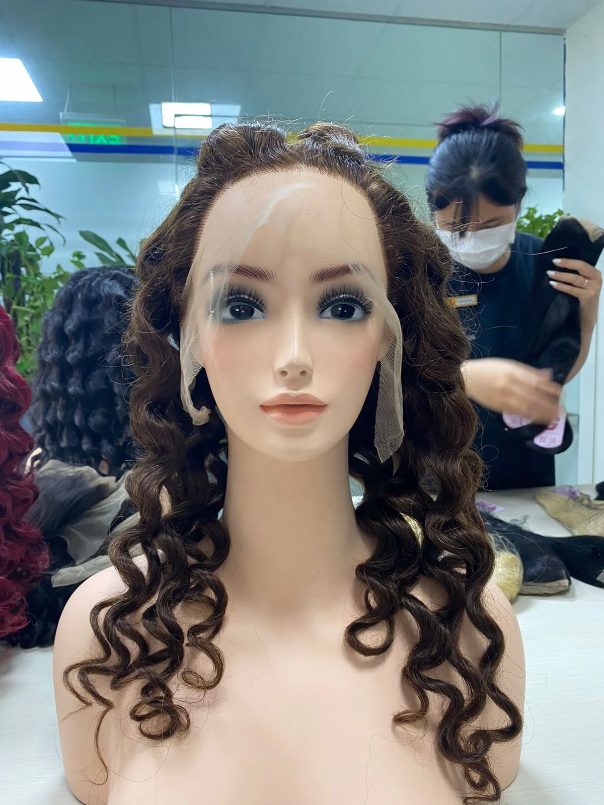 Human hair wigs for black women wholesale BONE STRAIGHT high quality hair extensions RAW factory price