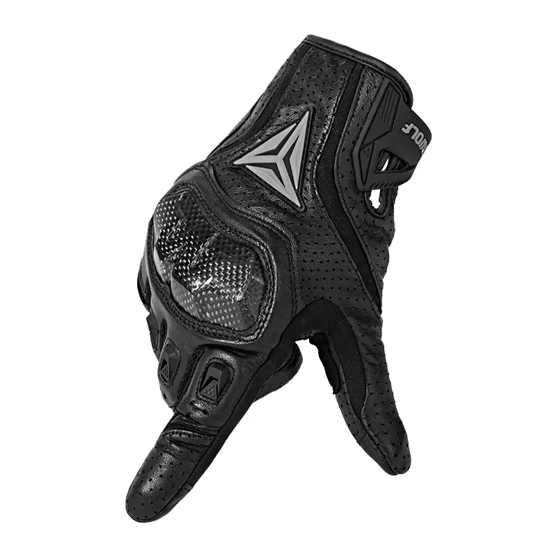 wholesale custom vintage bicycle gloves breathable half finger motor cycling motorcycle bike gloves