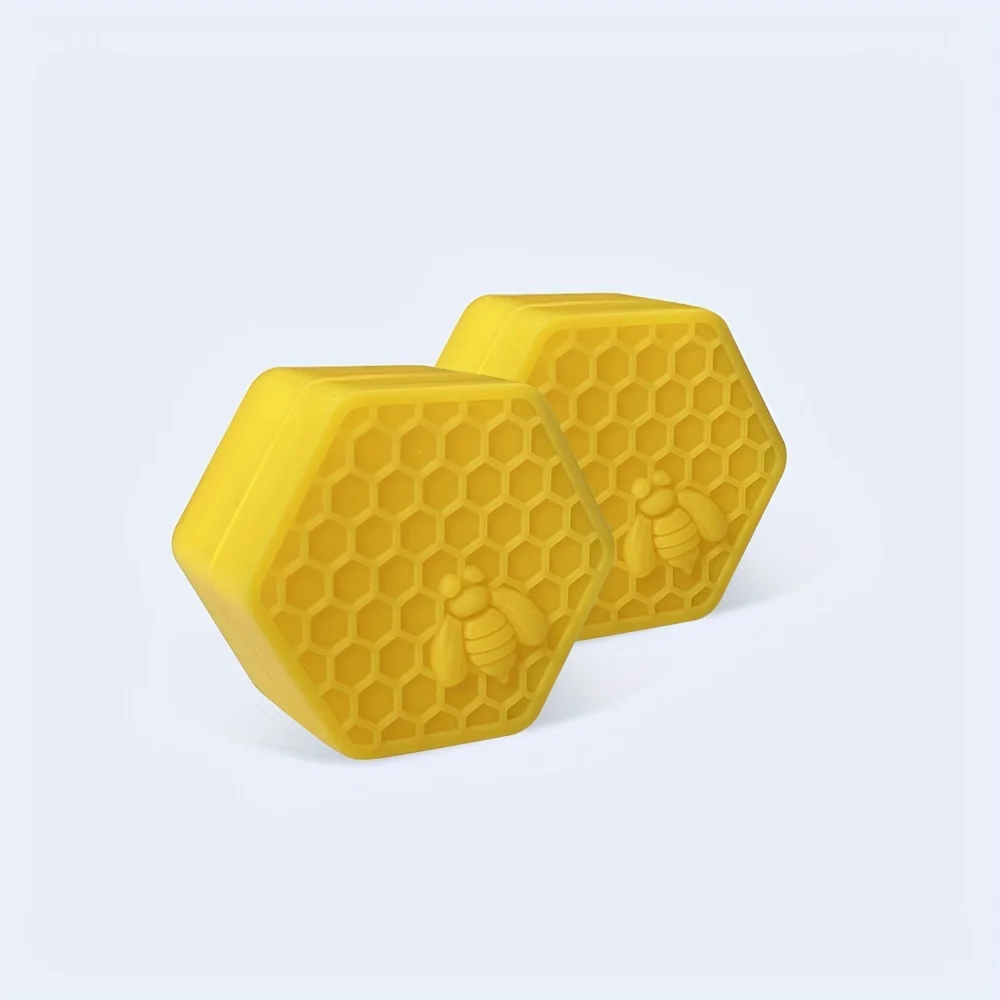 Hexagonal Bee Design Tobacco Storage Jar Silicone Oil Container Smoking Accessories