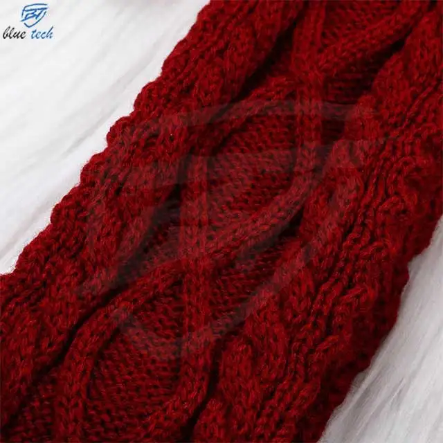 Ready To Ship Wholesale Infant Toddler Baby Knitted Leg Warmer Unisex Solid Color Blank Plain Baby Girls Boys Leg Warmers