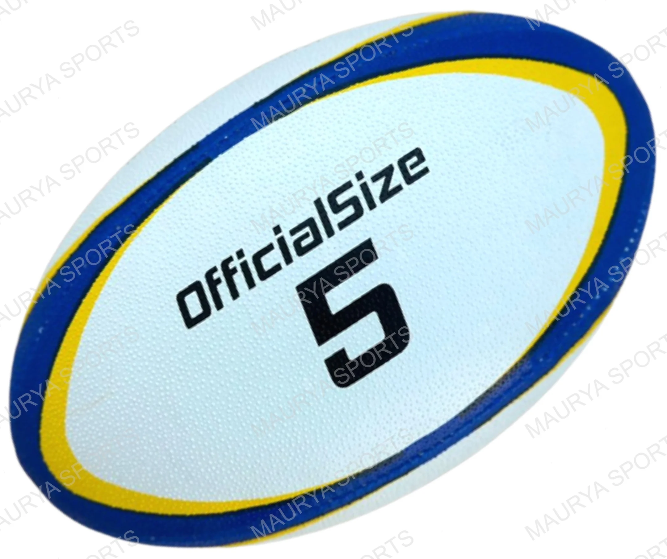 Match Rugby ball made from high grade synthetic rubber Rugby ball