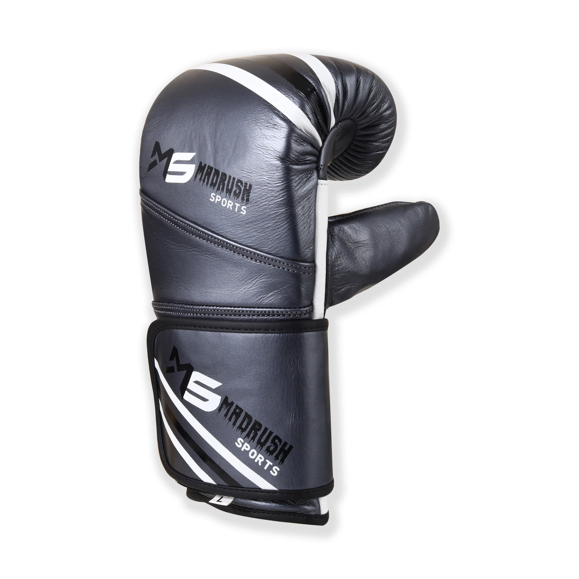 Punching Mitt Boxing Gloves Training Gloves Cowhide Leather Gloves MMA Punching New Design Full Thumbs