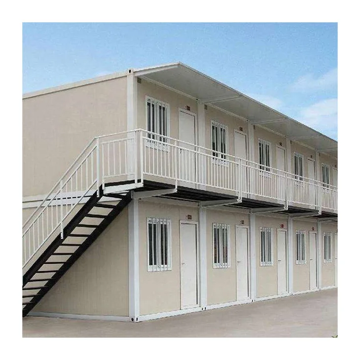 container house 20ft modular prefabricated container house two storey flat pack assemble house glass wall custom office villa