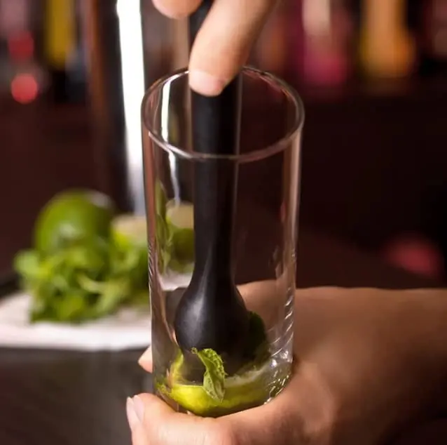 Made In India Plastic Cocktail Mojito Muddler Bar Accessories Cocktail Ice Muddler Bar Pestle Wholesale