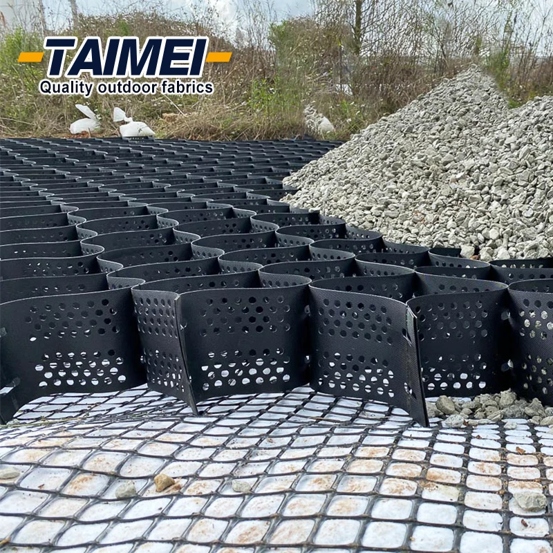 High Strength Grass Paver Cell Depth HDPE Smooth Geocell