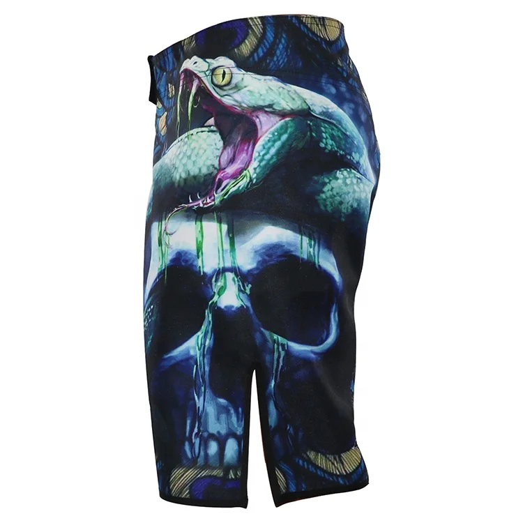 Custom tactical mens boxing American flag mma shorts