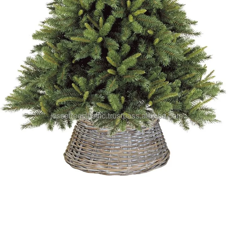 Decorative Wicker Basket With Whitewash Finishing Round Shape Best Quality For Storage Organization & Decoration Wholesale Price