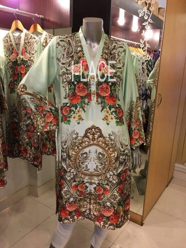Современный модный дизайнерский пакистанский индийский Топ туники вышитые куртки доступны сшитые длинные и короткие размеры малые до 7xl