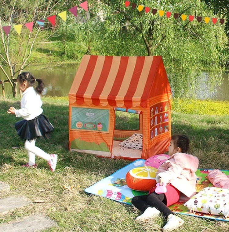 Wholesale Price Romantic Children Castle Tent Outdoor indoor Girl Princess House Play Toy Kid Tent For Kids Sleepover