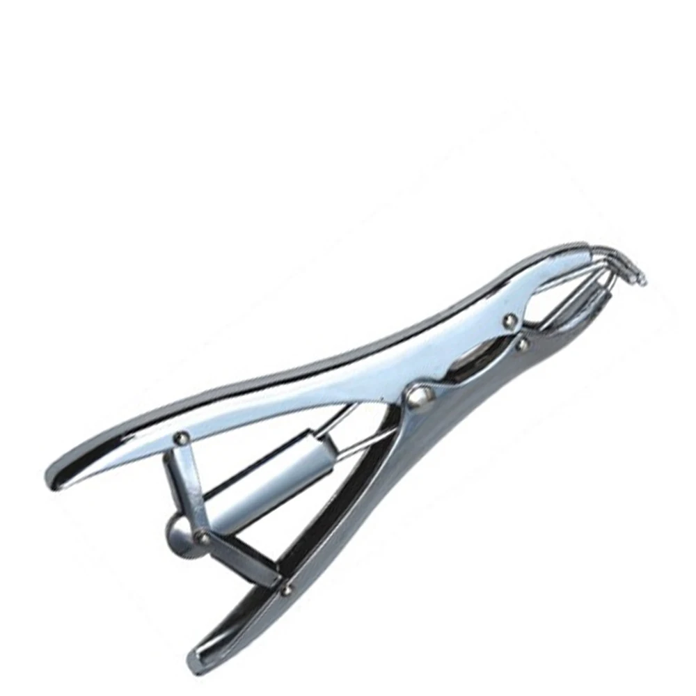Best Selling Stainless Steel Veterinary Elastrator Livestock Stretching Castrating Forceps Manual Power Castration Pliers