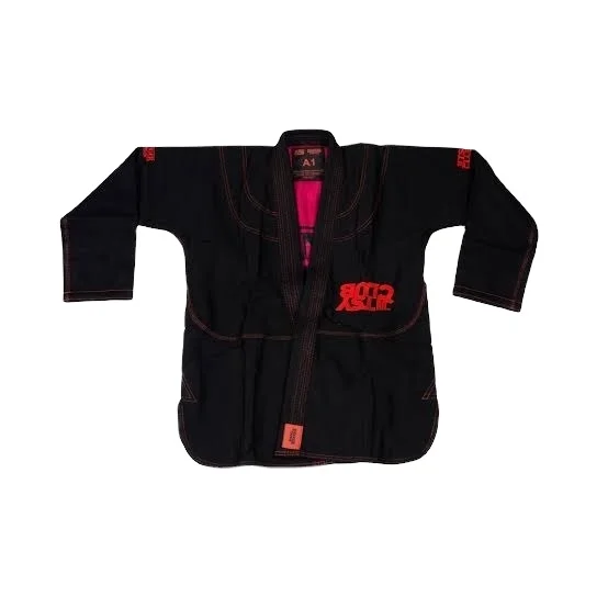 High quality Custom Made Brazilian Jiujitsu Gi Cotton woven patch kimono embroidery BJJ Gi/Custom Wovan Patches Jiu Jitsu Gi