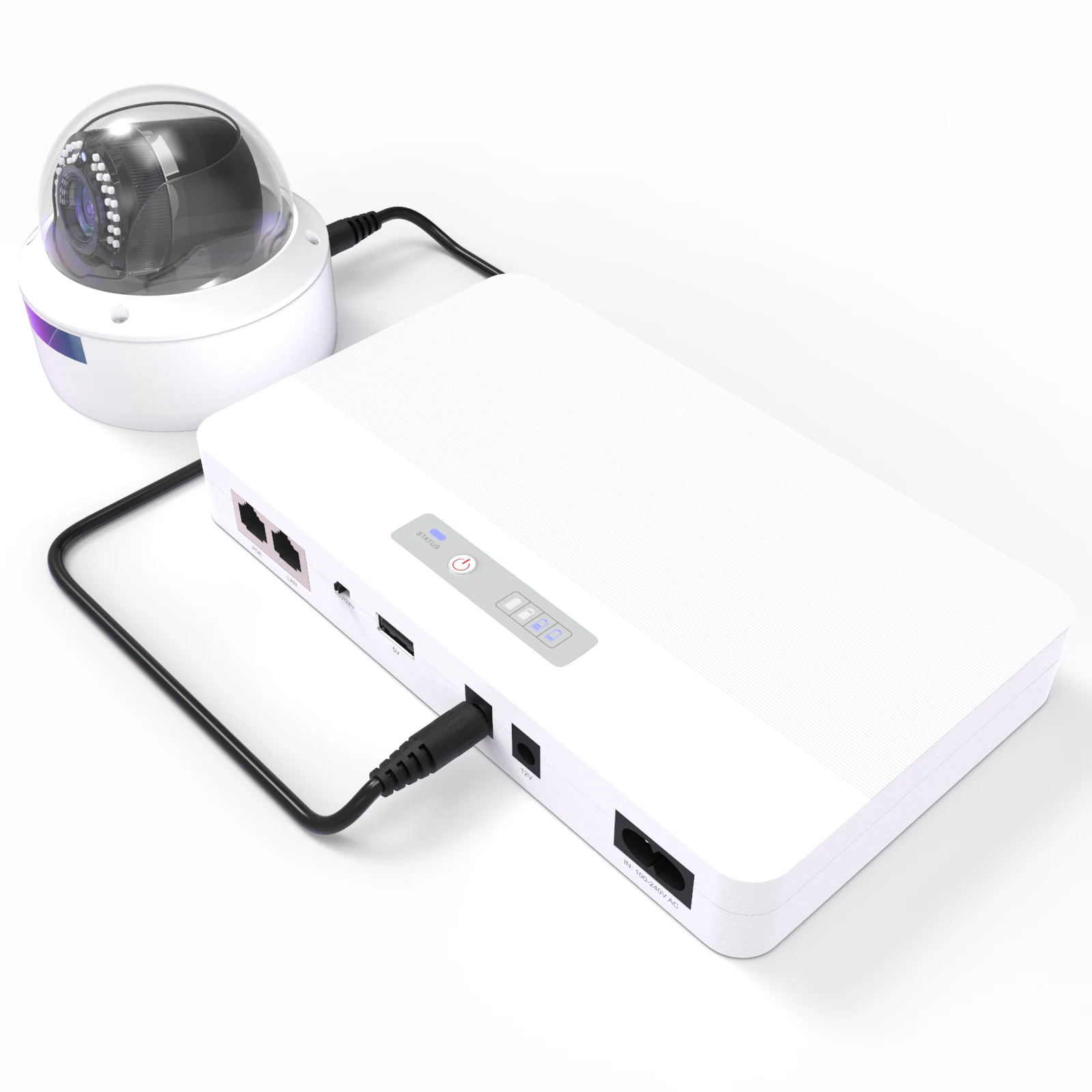 POE dc mini ups usb 5v 9v 12v poe 24v 48v резервные ИБП мини-ИБП для Wi-Fi маршрутизатора