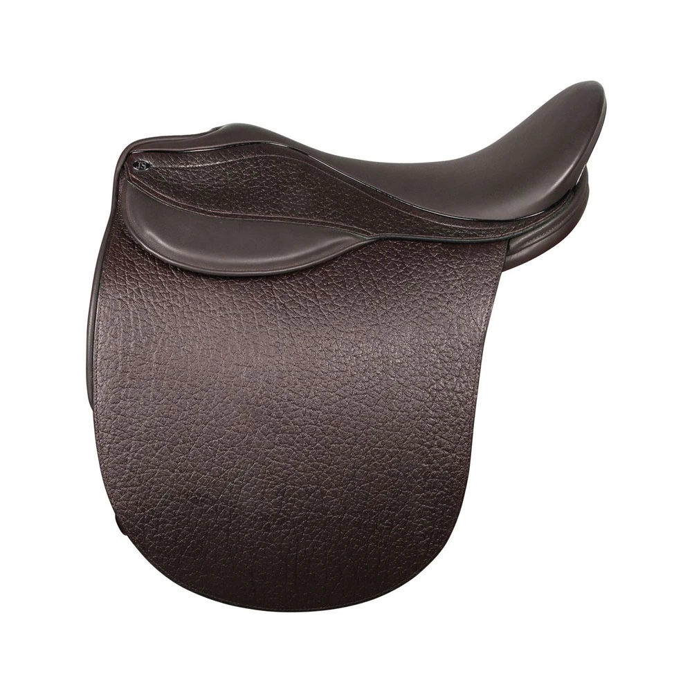 Free Sample Top professional leather horse saddle comfortable racing jumping riding saddle in whole sale price new style OEM