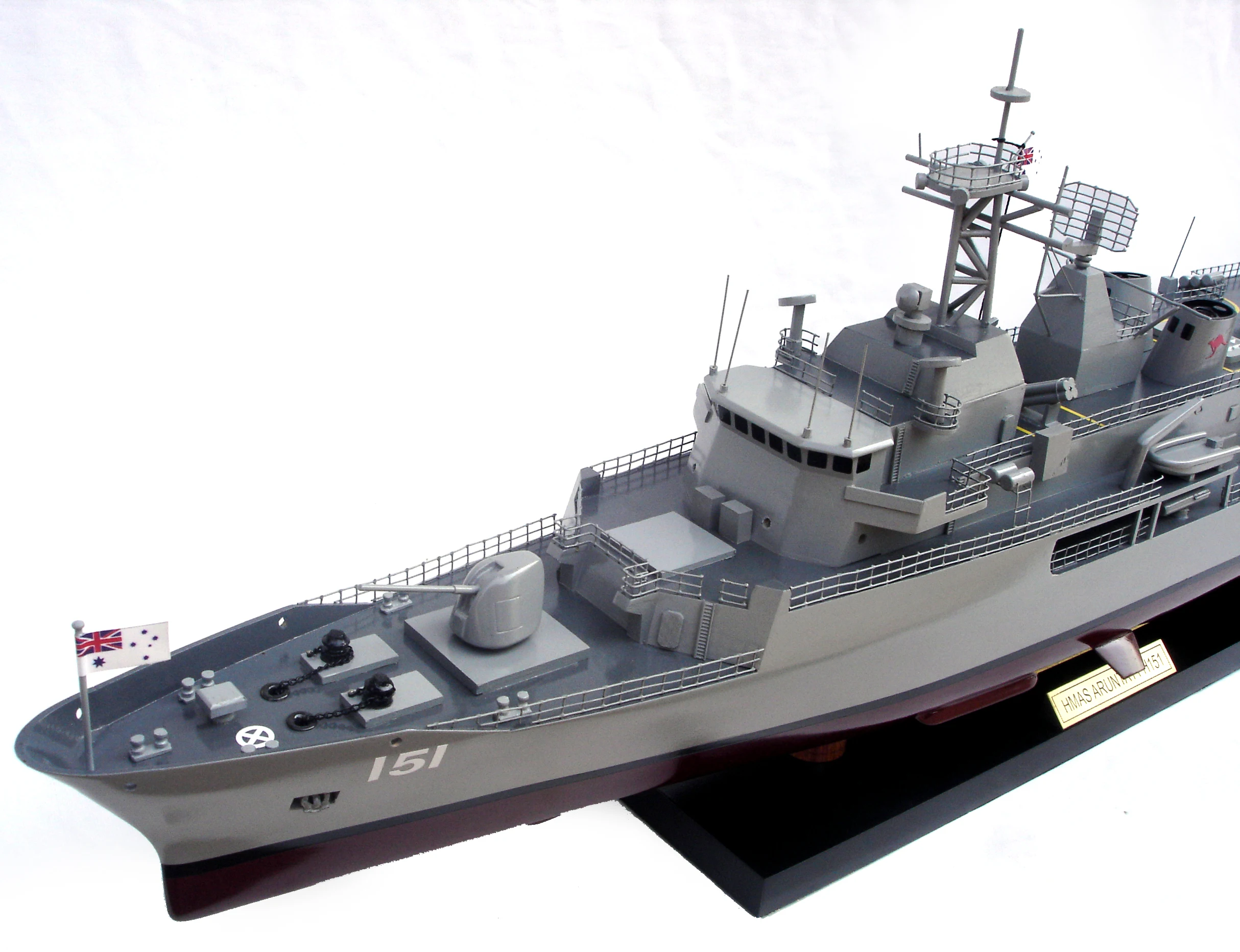 Модель 151 военного корабля HMAS ARUNTA FFH-модель военно-морского флота для украшения дома-деревянная модель ручной работы