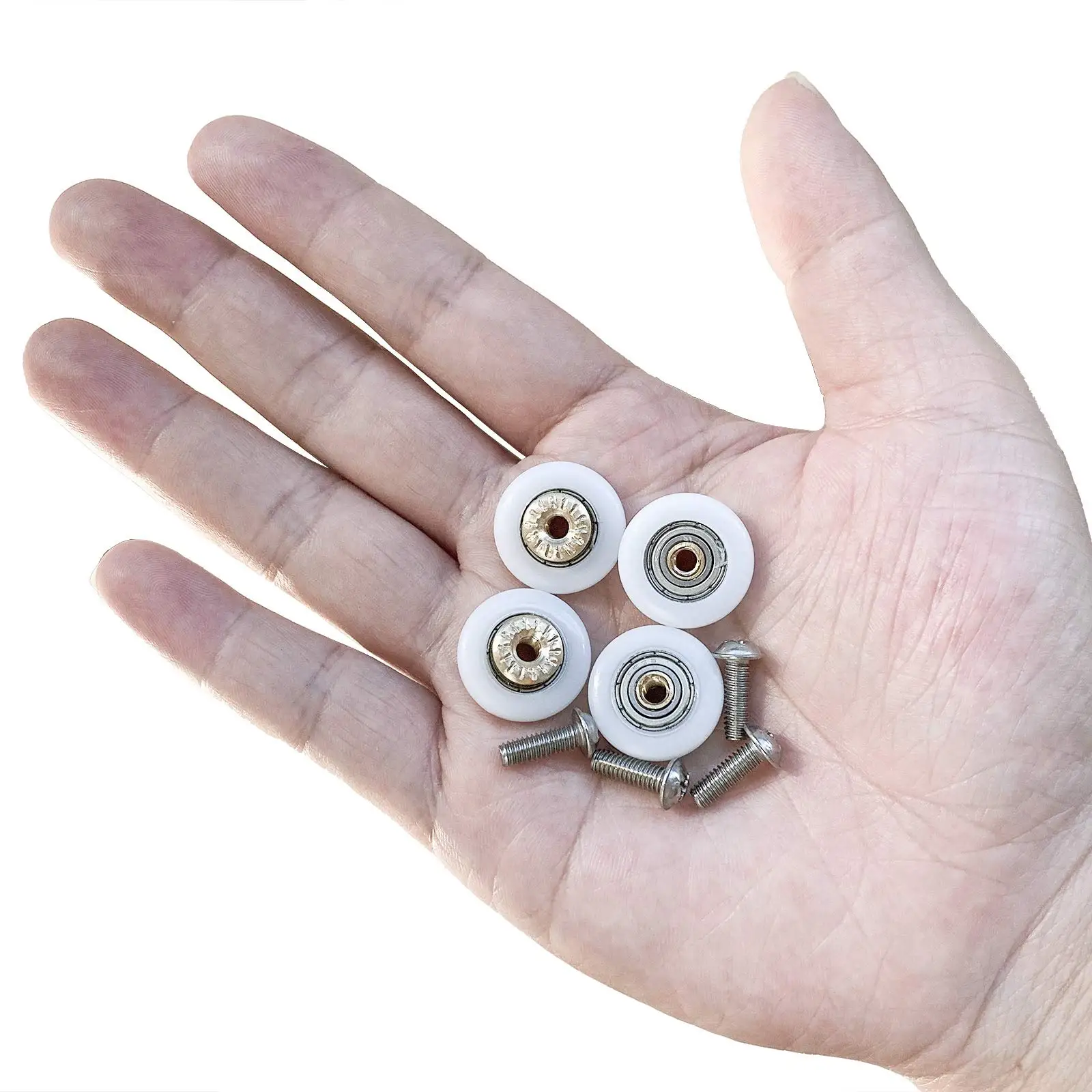 Hydrorelax Shower door roller replacement bathroom tray glass sliding door pulley strong load bearing capacity super silent