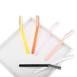 Hot Sell Women Eyebrow Razor Stainless Steel Blades Facial Eyebrow Hair Trimmer Razor Face Eyebrow Shaper Shaver