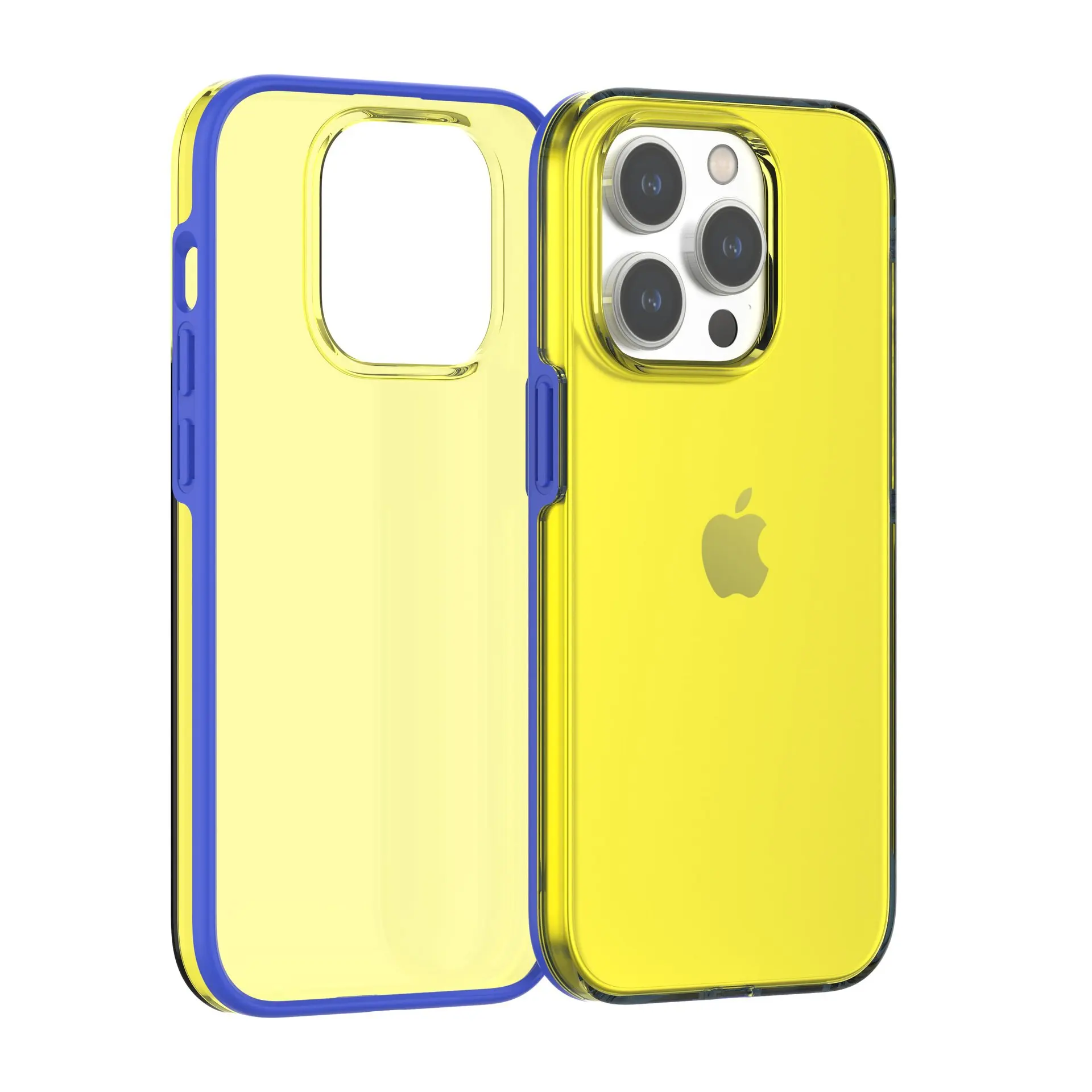 Contrast Color PLA Degradable Phone Case Compatible for iPhone14
