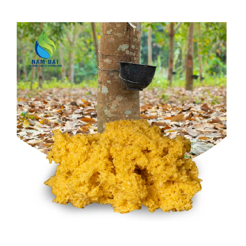 Nam Dat Brand Advanced Technology Vietnam Manufacturer Light Yellow Color Quality Raw Materials SVR 3L (TSR 3L) Natural Rubber