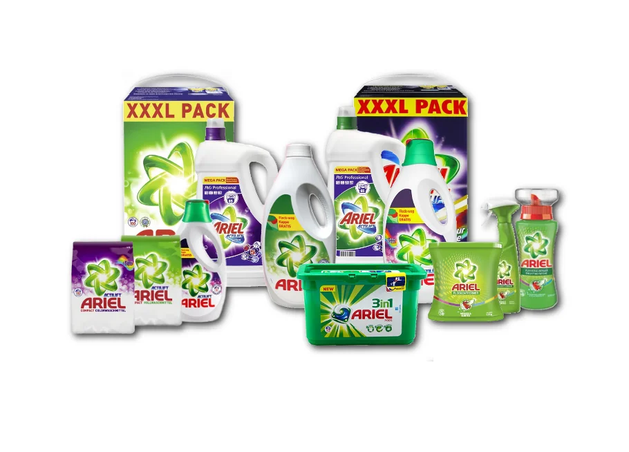 ARIEL Regular washing powder Various Sizes