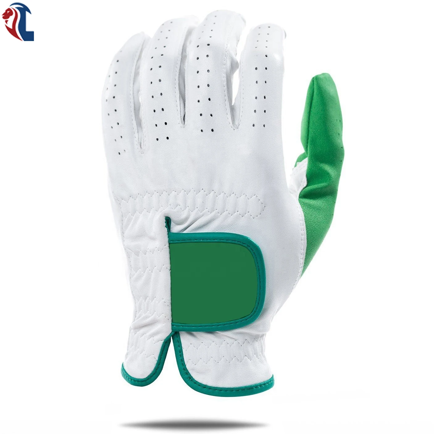 Unique Design Golf Gloves Women Sheepskin Breathable Palm Ladies Men Genuine Leather Sport Anti-Slip Training Gloves