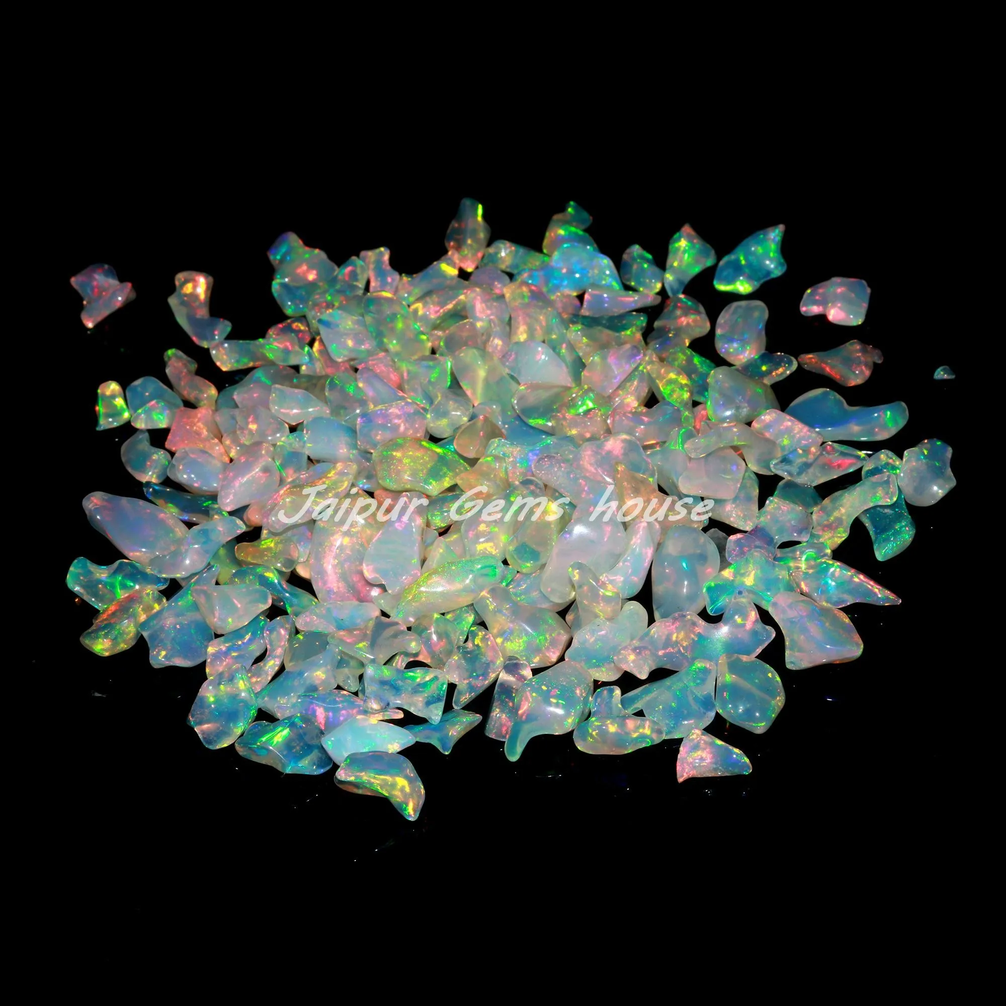 Hot Selling Natural Ethiopian Opal Rough Ethiopian opal Necklace Loose Gemstone Crystal Beads Manufacturing Beads Jewelry Making