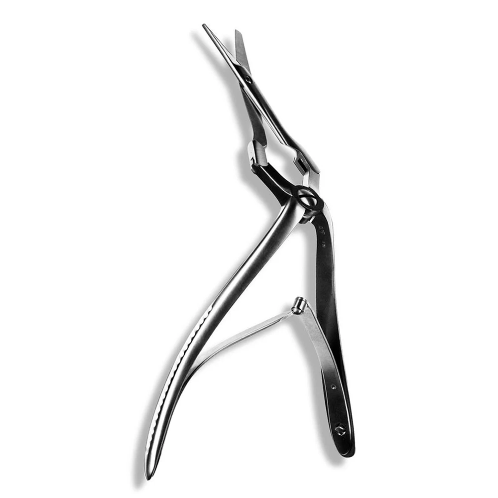 Single-Use Disposable Becker Septum Scissors 38mm Tip Screw 180mm Length Best Double-Action Serrated Blades Stainless Steel