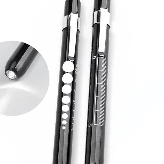 High Quality Plastic Flash Light Torch Penlight New Colorful First Aid Diagnostic Tool EMT Paramedic Nurse Electric Power Source