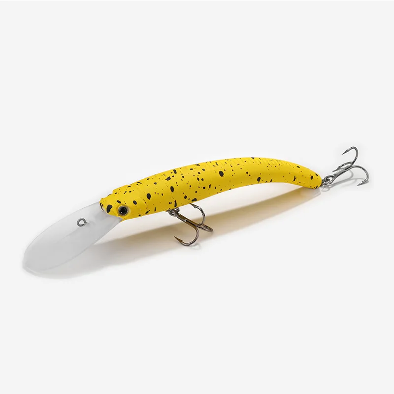 New long-range curved floating rice Nuoluya bait 23g biomimetic bait plastic bait deep-sea fishing Mino can be customized