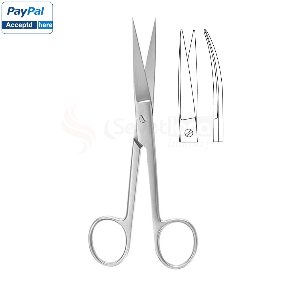 High Quality STANDARD Operating Scissors Curved Sharp/Sharp Surgical Scissors OEM SCISSORS  by SEVETLANA INDUSTRY