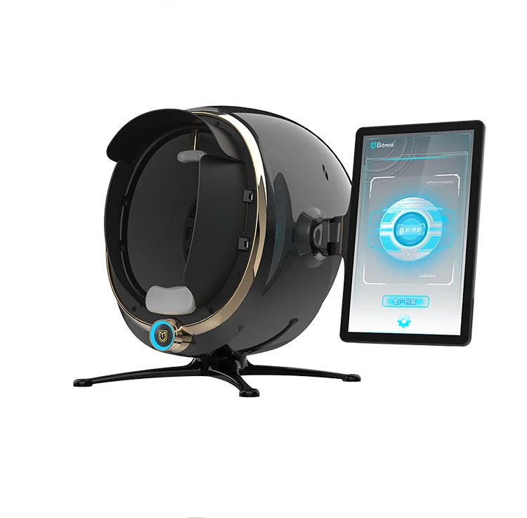 2022 updated versiion 3D digital face skin feature AI recognition 28 million pixels skin anyalyer beauty machine for salon
