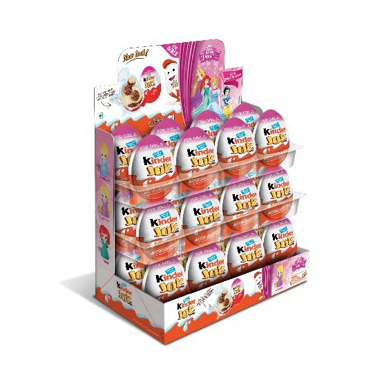 Kinder JOY Eggs, 30 Count Individually Wrapped Bulk Chocolate Candy Eggs With Toys Inside, Perfect Surprise Halloween