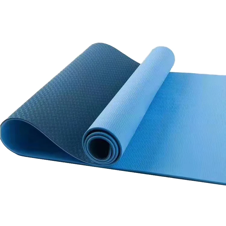 Yoga Mat- TPE POE Single Dual Layer Non Slip Comfort Foam, Durable Exercise Mat for Fitness, Pilates and Workout