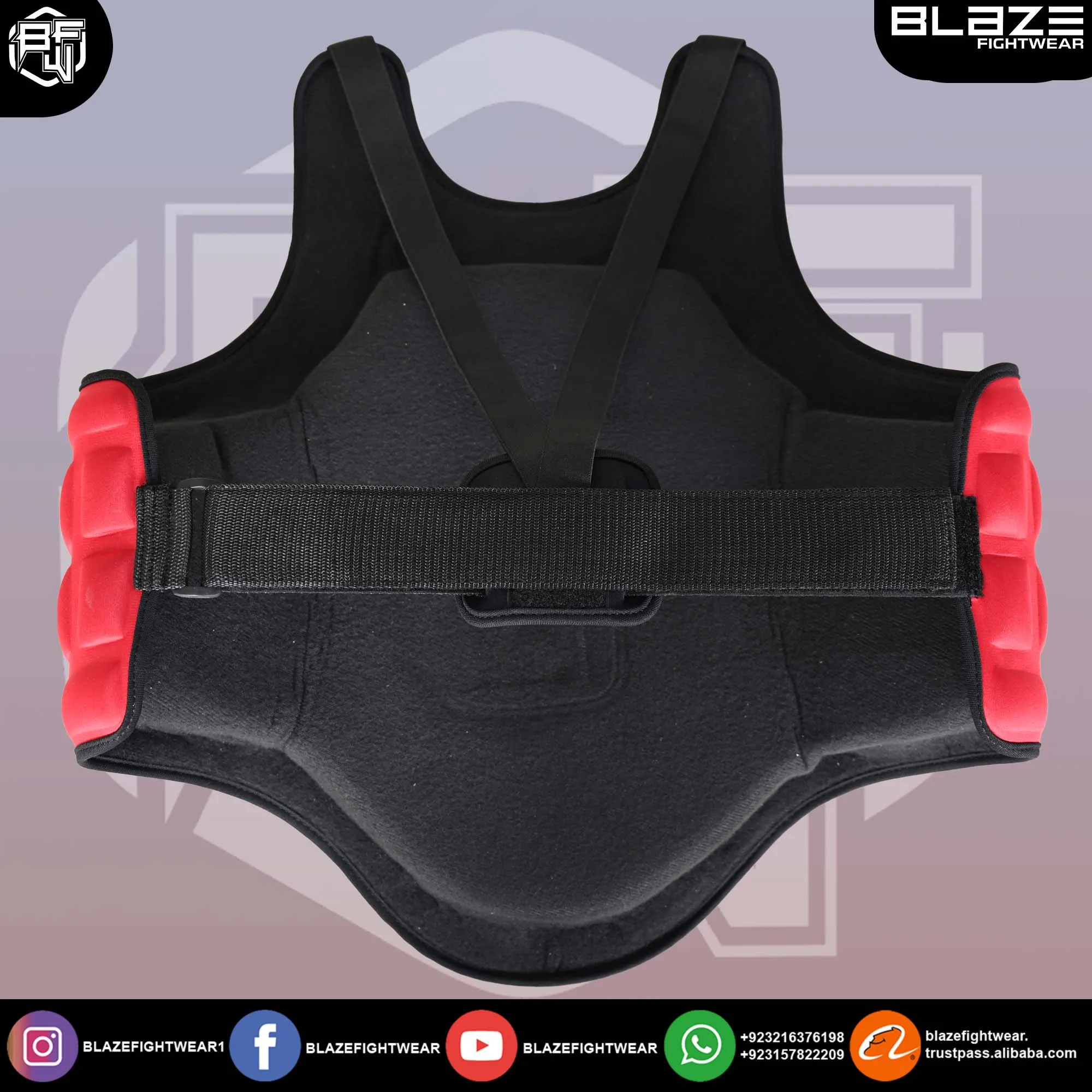 Wholesale boxing chest guard for MMA Martial Arts training kickboxing body protector