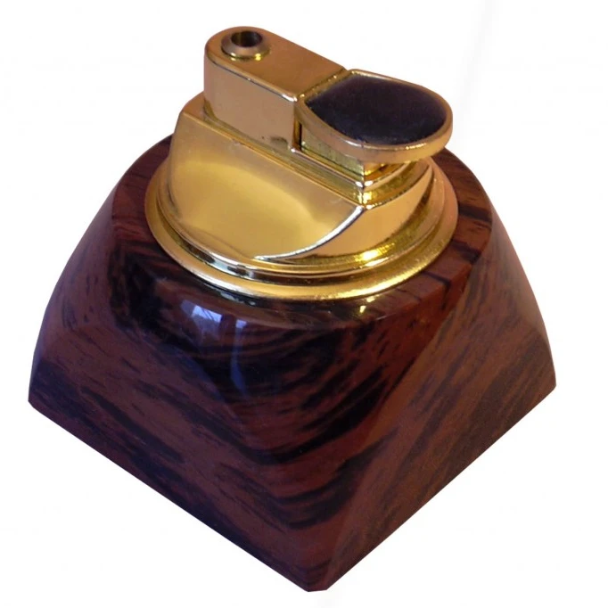 NATURAL obsidian Lighter volcanic stone  black and brown