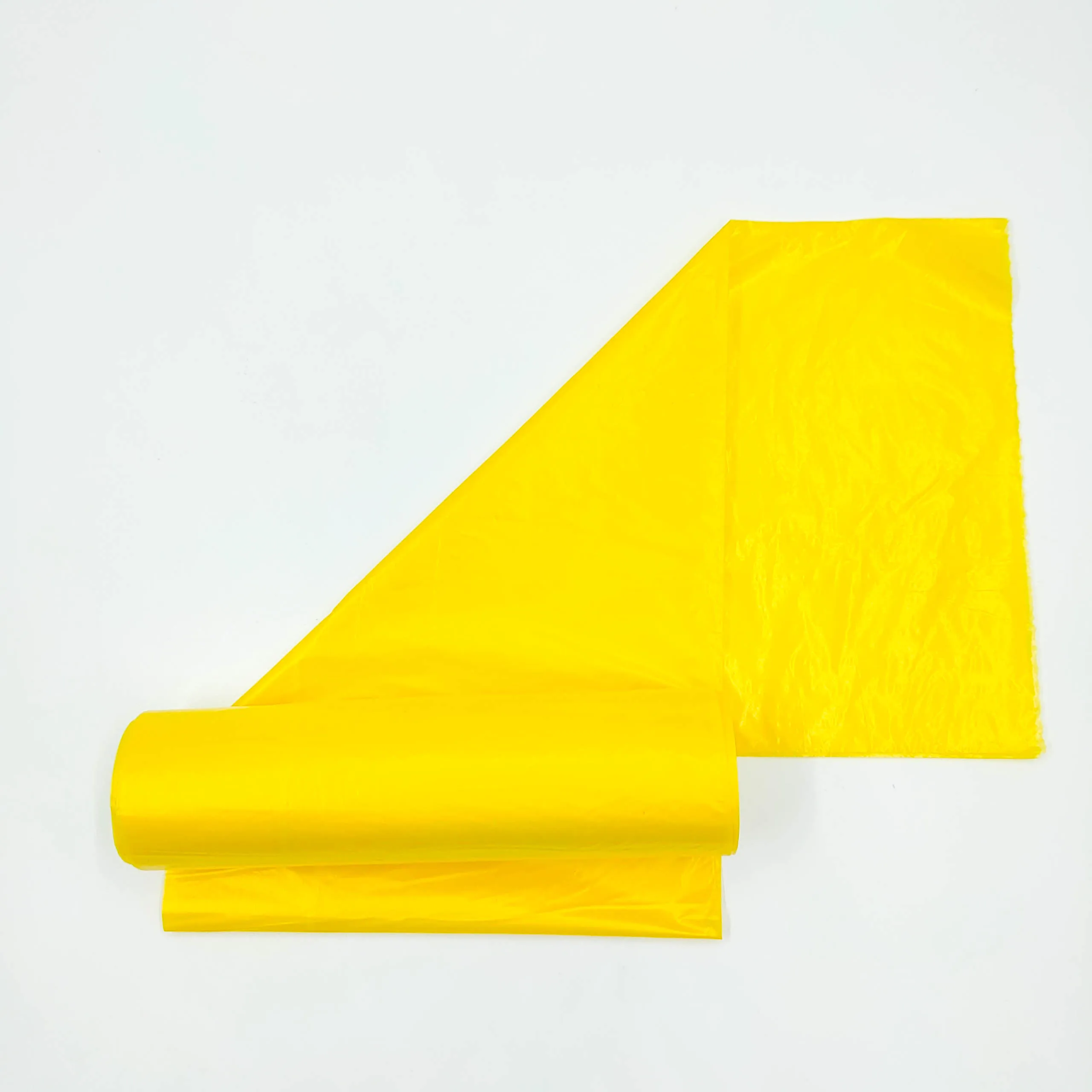 Cheap Price Custom Made HDPE/LDPE  Strong Tall Yellow Trash Bags on Roll from Vietnamese manufacturer