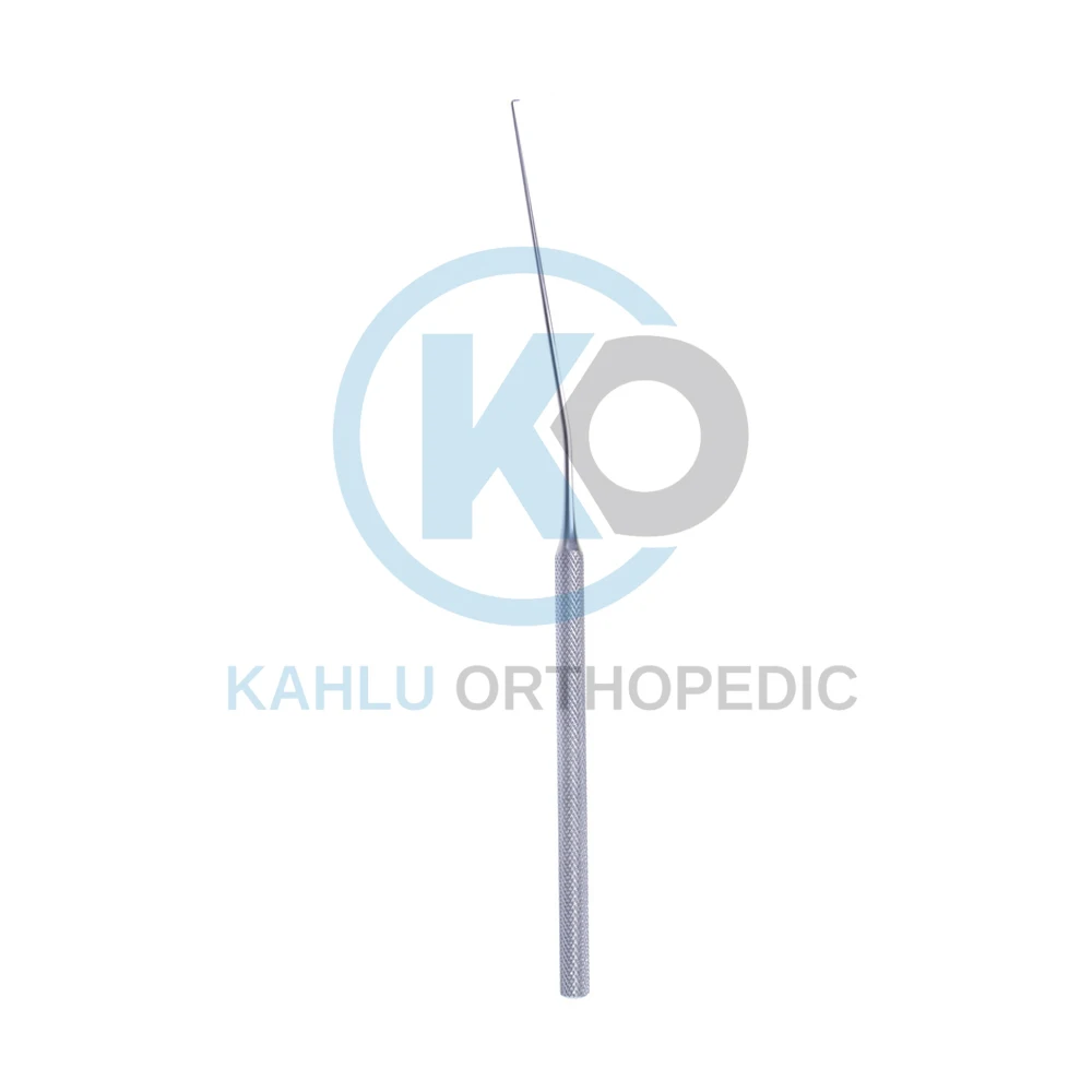 Customized Good Quality Right Angle Hook 2mm Neurosurgical Hook instrument By KAHLU ORTHOPEDIC