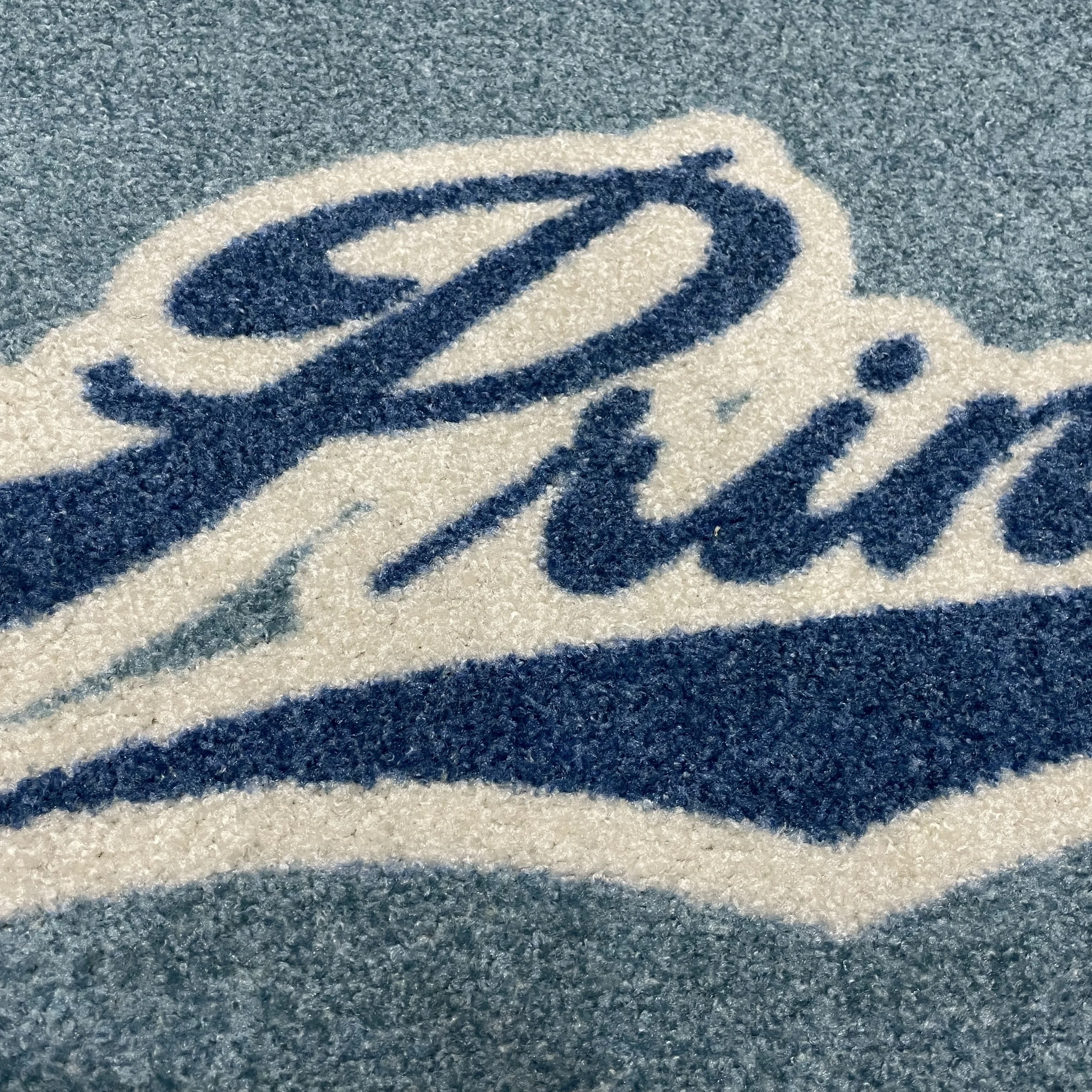 High Quality Die Cut Doormats Entrance Round Shaped Cartoon Floor Door Mat with Logo Rabbit