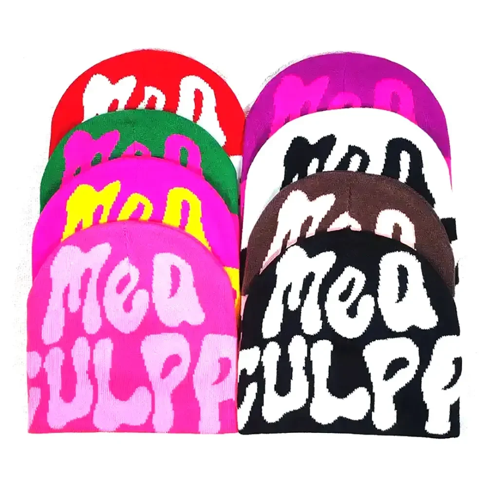 Custom Design Logo Men Women Knit Beanie Cap Unisex Warm Winter Hats Acrylic Knit Cuff Beanie Caps
