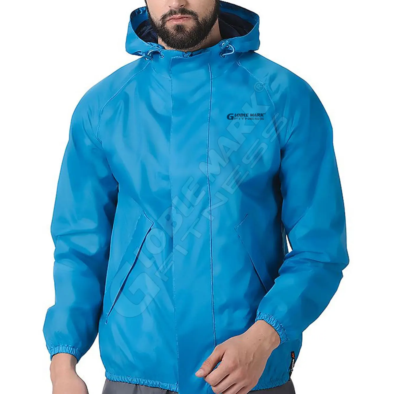 High Manufacture Men Rain Jacket Casual Wear High Frequency Rain Jackets For Online Sale