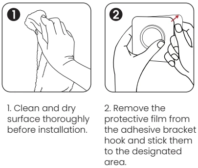 Luna Wall Mounted Adhesive Tape Bath Black Metal Organizer 2 Tier Corner Basket