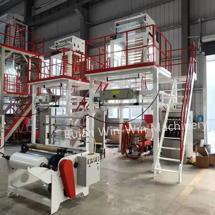 Высокоскоростной экструдер для выдувной пленки для эффективного выдувания полиэтиленовой пленки