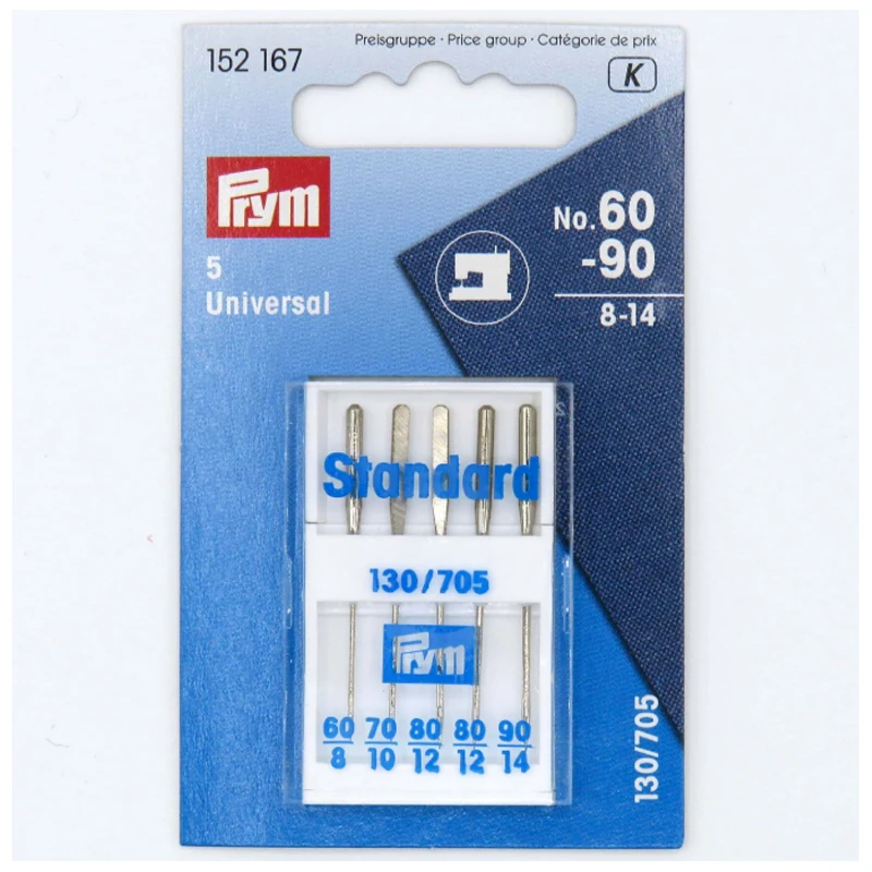 Иглы для швейной машинки Prym 152167 60-90 мм, набор для вязания, аксессуары, товары для рукоделия
