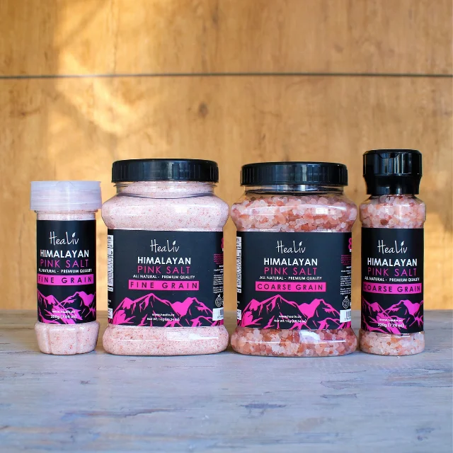 Himalayan Pink Fine salt 500g pouch Food Grade from Pakistan