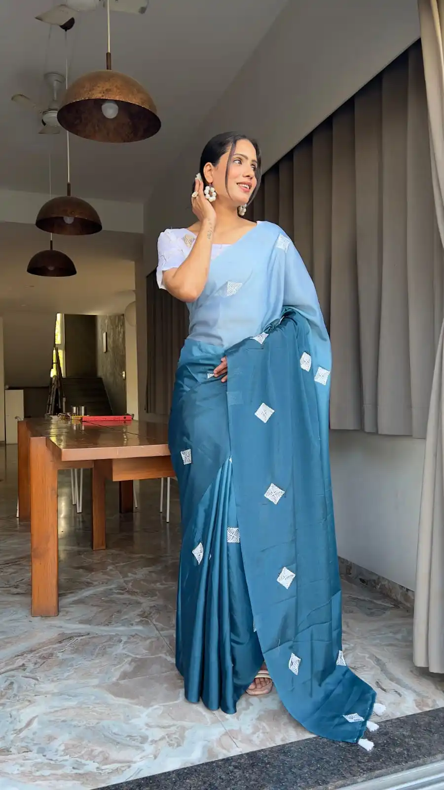 Pure Chinon Chiffon Saree With Exquisite Embroidery Malbari Silk Blouse Elegant Ethnic Choli Traditional Lehenga Style