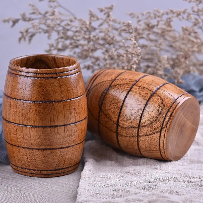 Лучший уникальный дизайн деревянные стаканы для воды питья рок-виски виски Распродажа по индивидуальному заказу