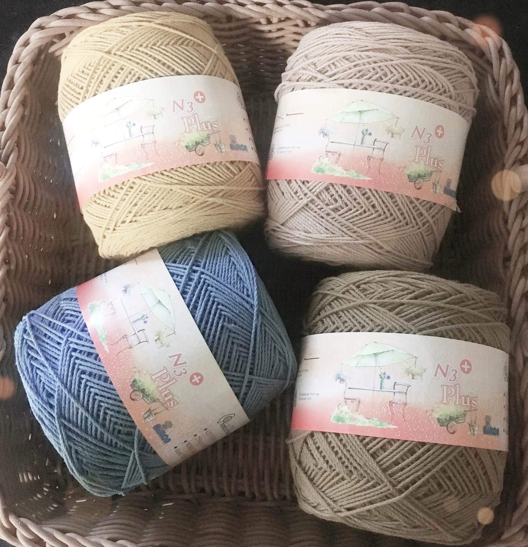 High quality colorful crochet yarn ball for bag shoes clothes