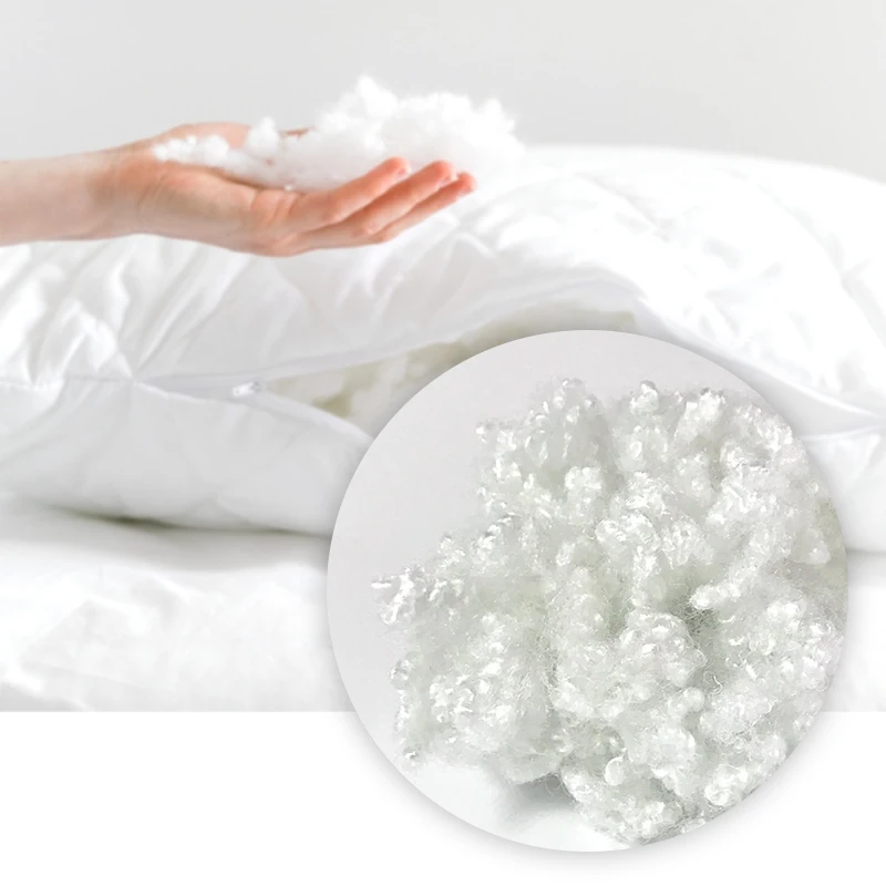 Highest Quality 15D Polyester Staple Fiber Stuffing Material with Flame Retardant Features