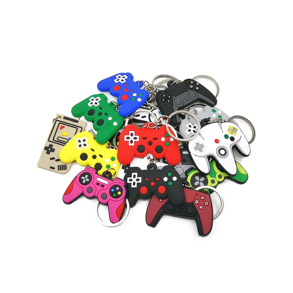 Custom Creative Ice cream Milk Tea Mini 3D Pvc Keychain Car Accessories Rubber Key Chains