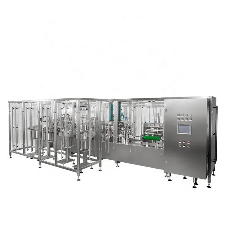 Quick Changeover IV Solution Plastic Bag Making Machine Drip Bag Packaging Machine Bag-forming IV Filling Equipment