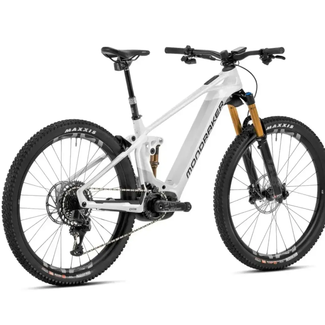 ORIGINAL HOT sales Mondraker - Crafty Carbon RR SL Bike - Silver/white E-MTB Enduro/AM